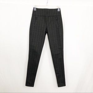 Vylette High Rise Ponte Leggings Ankle Pants, Size Small